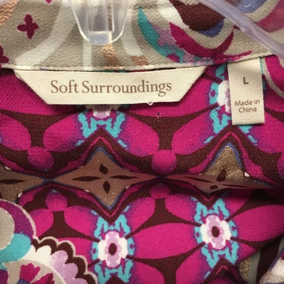 NEW Soft Surroundings Palmero Soho Maxi Dress - Picture 6 of 12